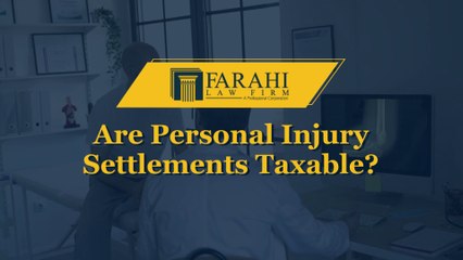 Are Personal Injury Settlements Taxable?