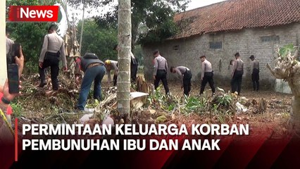 Polisi Gelar Olah TKP Ulang Pembunuhan Ibu dan Anak di Subang, Keluarga Korban Minta Hal Ini