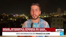 Informe desde Jerusalén: intensa jornada de ataques israelíes en la Franja de Gaza