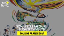 The route of the Tour de France 2024 #TDF24