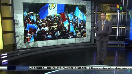 Movimientos populares de Guatemala retoman las protestas en defensa de la democracia