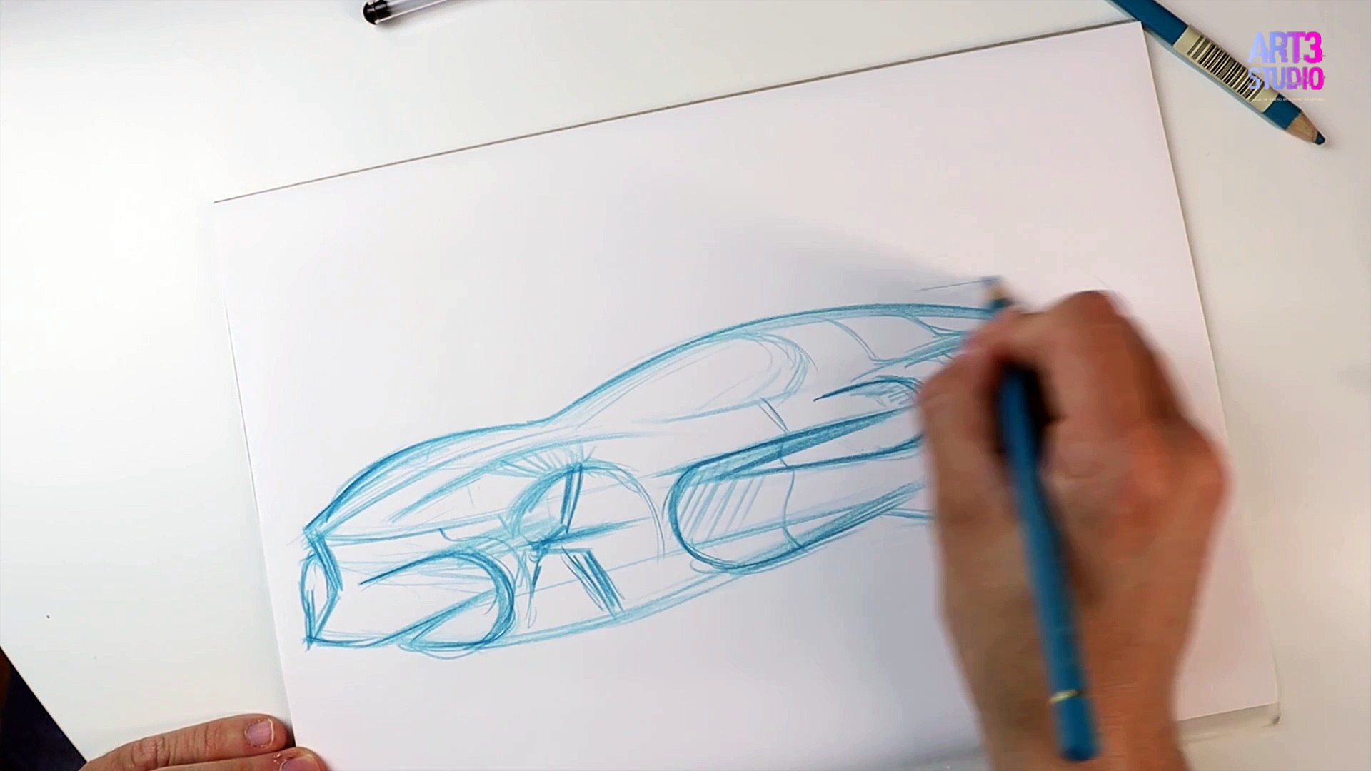 ⁣Como diseñar un Tesla en 2025. #tesla #teslamodelsplaid #art3studio