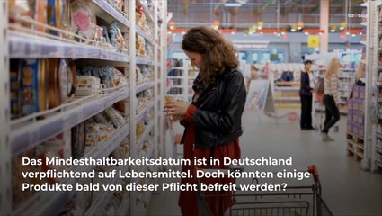 Mindesthaltbarkeitsdatum: Werden diese Lebensmittel bald davon befreit?