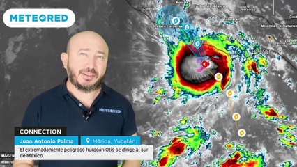 El extremadanente peligroso huracán Otis se dirige al sur de México