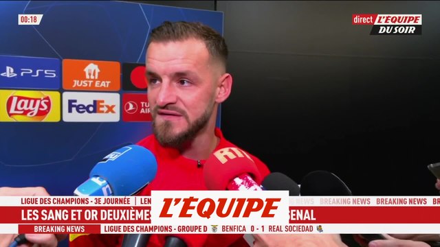 Gradit : « C'est flatteur de voir Lens deuxième de son groupe » - Foot - C1 - Lens