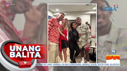 Photo nina Taylor Swift & football star Travis Kelce, trending online | UB