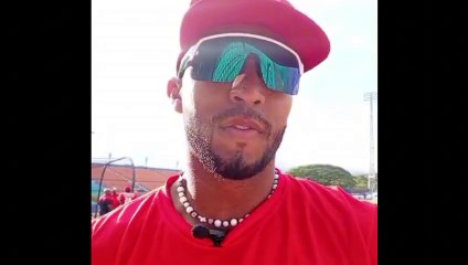 LVBP: Robert Pérez Jr. sobre usar el número de su papá en Cardenales: "No tengo ninguna presión"