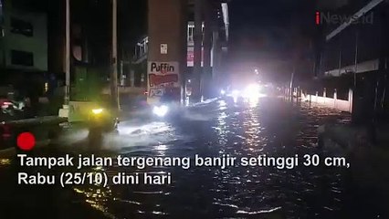 Hujan Mendadak Guyur Jakarta, Ruas Jalan Raya Cipulir Terendam Banjir