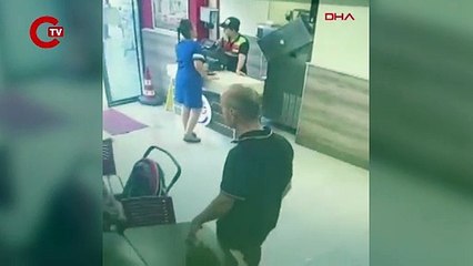 Adana'da Burger King şubesine saldırının görüntüleri ortaya çıktı