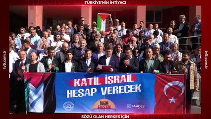 Saadet Kocaeli'den İsrailli yöneticilere suç duyurusu