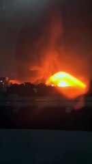 VIDEO: निर्यात के लिए तैयार करोड़ों के प्लास्टिक उत्पाद जलकर स्वाह