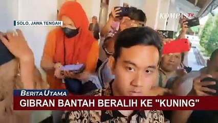 Bantah Dirinya Beralih ke Partai Golkar, Gibran: Memangnya Saya 'Kuning'?