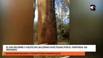 El Ifai recorre y asiste en las zonas afectadas por el temporal en Misiones