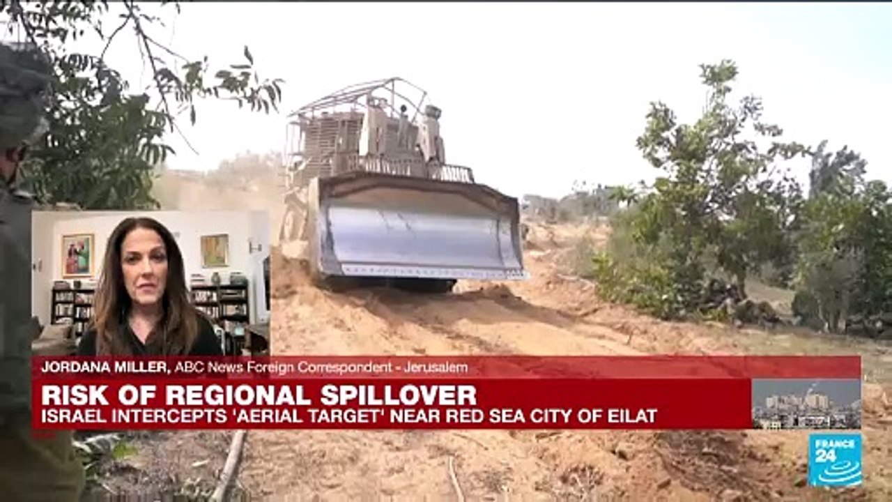 Israel intercepts 'aerial target' near Red Sea city of Eilat