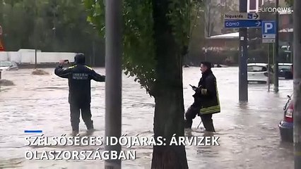 Több olasz régióban is riasztást adtak ki a heves esőzések miatt