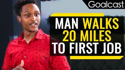 Man Walks 20 Miles to First Job | Walter Carr