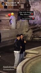 La propuesta de casamiento de Paulo Dybala a Oriana Sabatini
