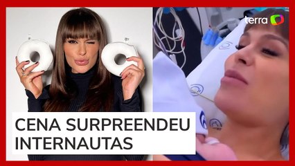 Fernanda Lacerda dá à luz ao primeiro filho e come placenta: 'Parece sushi'