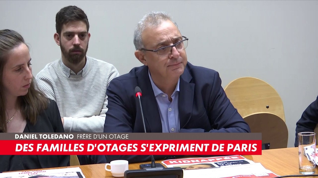 Le membre de la famille d'un otage : «On espère une libération immédiate, sans condition, par le Hamas de tous les otages»