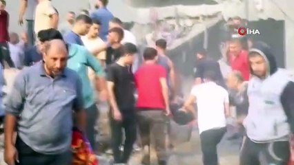 İsrail Cibaliye Mülteci Kampı'na vurdu: En az 50 ölü
