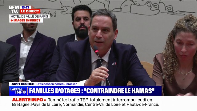 Amit Becher (président du barreau israélien): Nous devrions adopter des sanctions économiques contre tout pays qui accueillent les dirigeants du Hamas