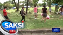 Mga bumibisita sa Manila Memorial Park, nagsimula nang dumating kanina | Saksi