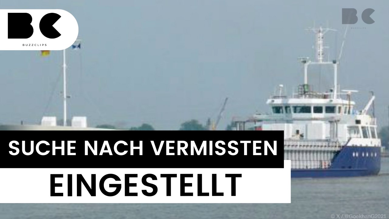 Frachter-Kollision vor Helgoland: Suche nach Vermissten eingestellt