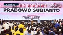 [FULL] Pidato Prabowo Subianto di Acara Deklarasi Gibran Jadi Bakal Cawapresnya Sebelum Daftar KPU