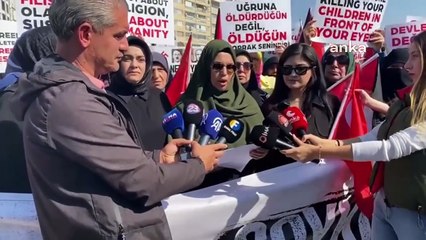 Elazığ'da İsrail'in Gazze'ye yönelik saldırıları protesto edildi