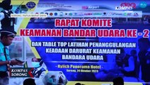 Petugas Tingkatkan Kemampuan Atasi Ancaman Gangguan Keamanan Bandara DEO