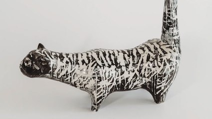 Sculpture David Hockney gave to couple who sheltered him in storm 68 years ago fetches over £100,000