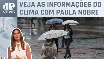 Defesa Civil alerta para fortes chuvas em SP após chegada de frente fria | Previsão do Tempo