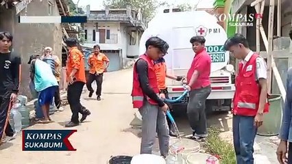 PMI Terus Masifkan Distribusi Air Bersih Untuk Warga Terdampak