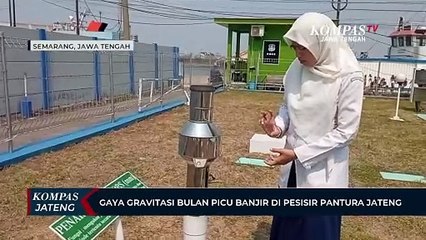 Gaya Gravitasi Bulan Picu Banjir di Pesisir Pantura Jateng