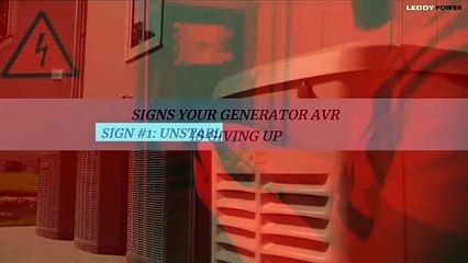 How To Diagnose Generator AVR Problems A Comprehensive Guide