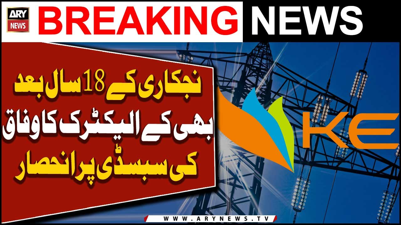 K-Electric still dependent on subsidies despite privatization