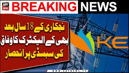 K-Electric still dependent on subsidies despite privatization