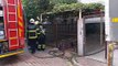 Samsun'da ev yangını: 3'ü çocuk 5 kişi hastanelik oldu