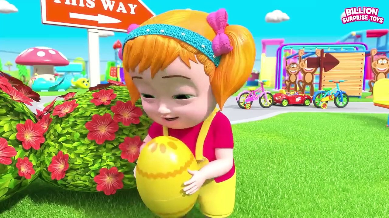 Kids play Treasure Hunt - Outdoor Playground Story for Kids Ep：6