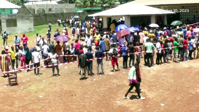 Liberia presidential election heads for run-off vote