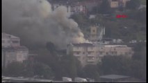 İstanbul'da kimyasal madde deposunda yangın