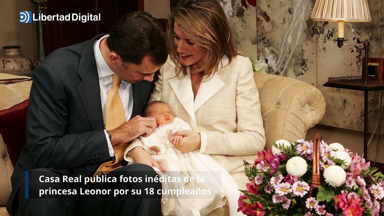Las fotografías inéditas de la princesa Leonor por su 18 cumpleaños