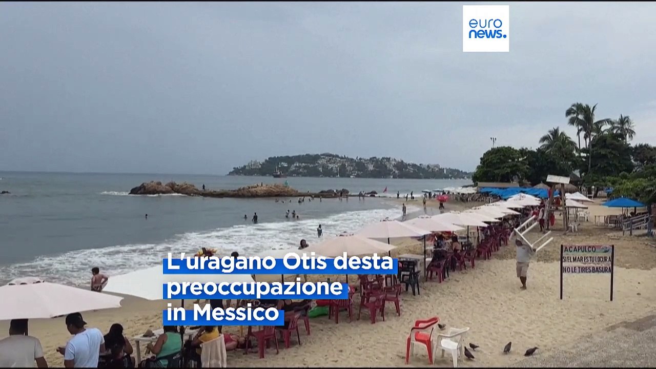 L'uragano Otis tocca Acapulco: massima allerta. Rischio inondazioni e frane