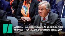 Guterres (Secretario General de Naciones Unidas): 