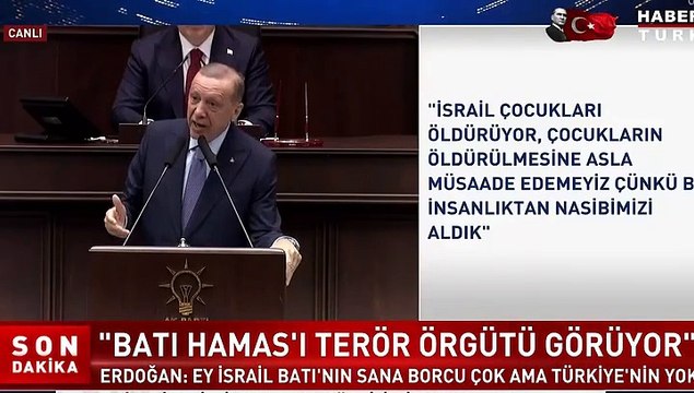 Cumhurbaşkanı Erdoğan Nazım Hikmet'in o dizelerini okudu: Çocuklara kıymayın efendiler