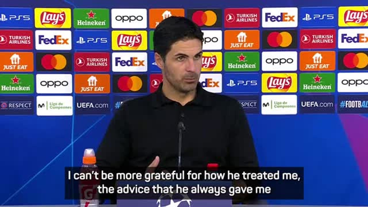 Arteta pays emotional tribute to Bill Kenwright