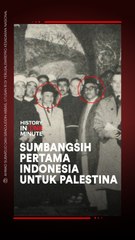Sumbangsih Pertama Indonesia untuk Palestina
