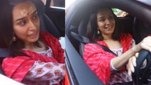 Shraddha Kapoor took her Brand New Luxury Car Lamborghini at Temple to Perform Puja, Viral Video