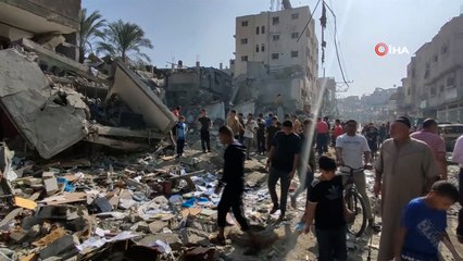 İsrail, Maghazi Mülteci Kampı'ndaki fırını vurdu: 10 ölü