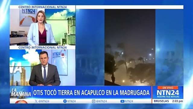 Se registran varios daños en Acapulco luego de que Otis tocara tierra convertido en un poderoso huracán de categoría 5